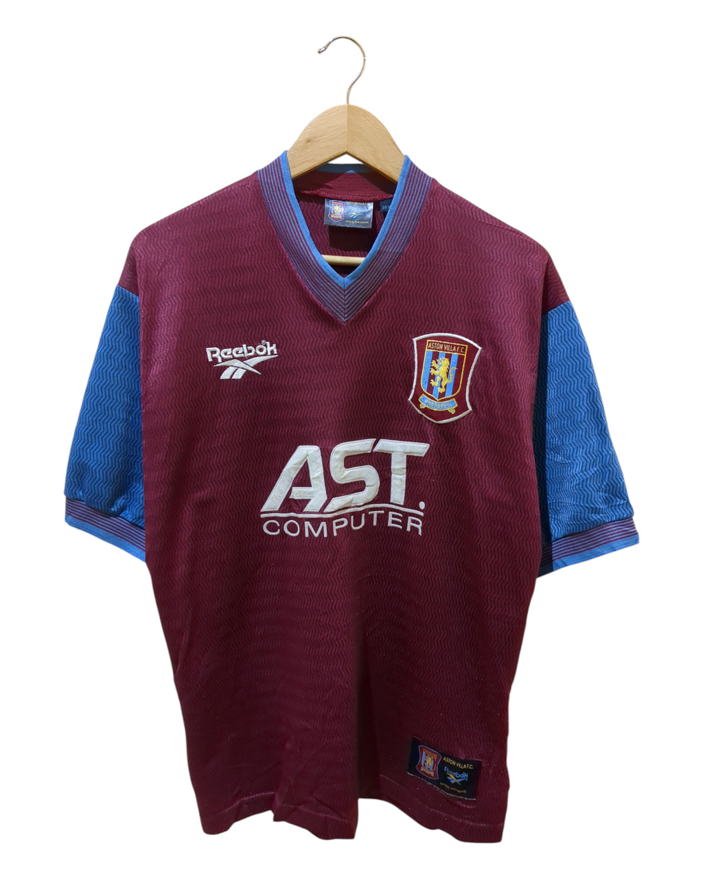 1997-98 Aston Villa Reebok Home Shirt - (L)