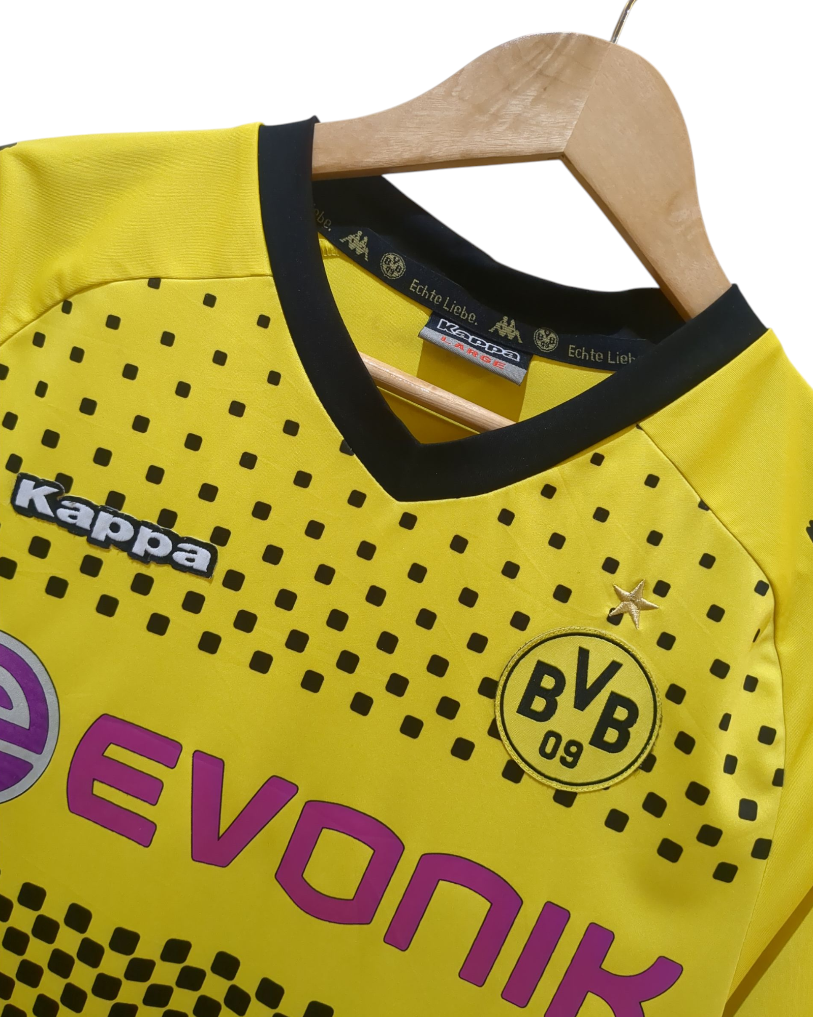 2011-12 Borussia Dortmund Kappa Home Shirt - (L)