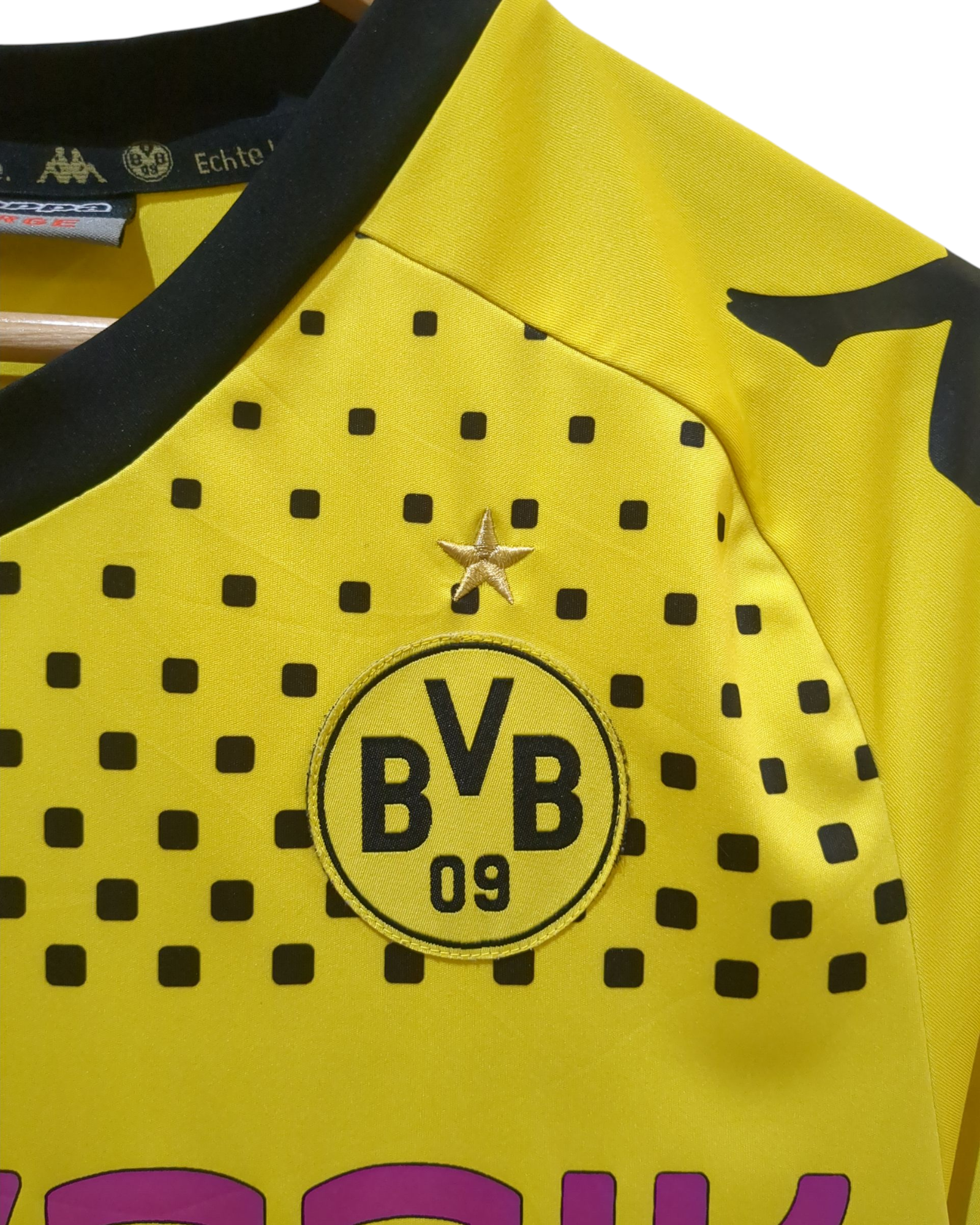 2011-12 Borussia Dortmund Kappa Home Shirt - (L)