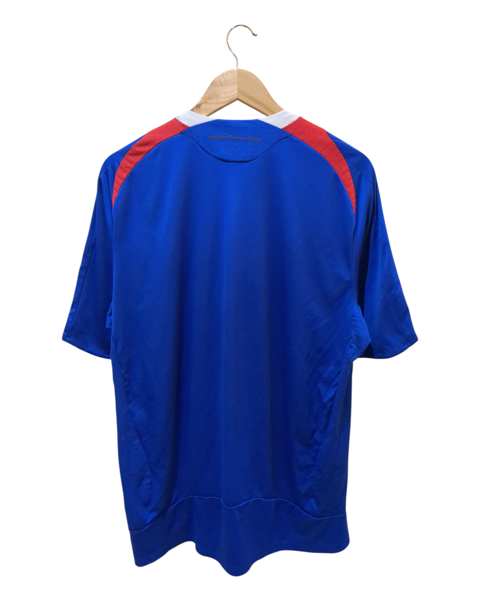 2007-08 France Adidas Home Shirt - (L)