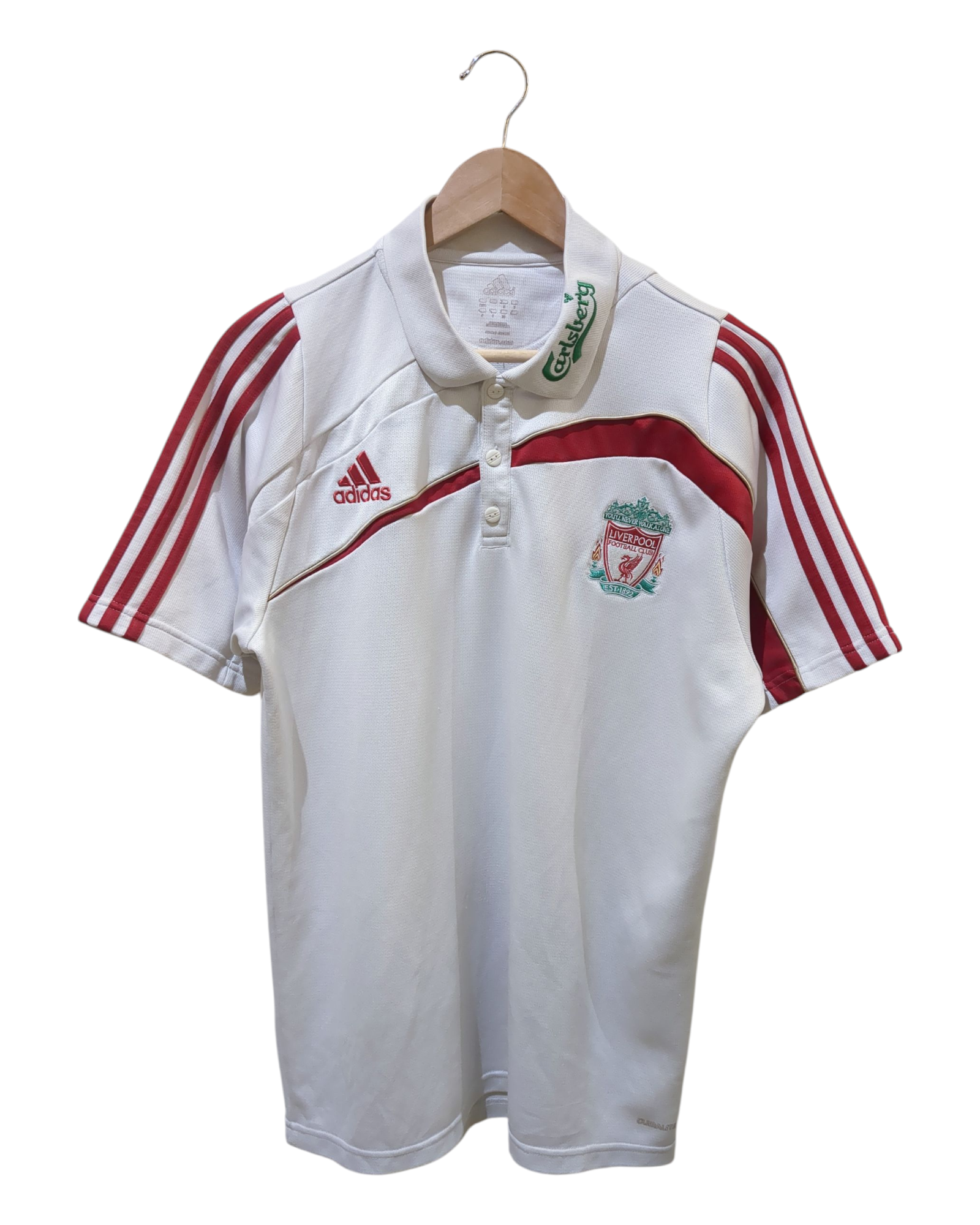 2009-10 Liverpool Adidas Polo Shirt - (M)