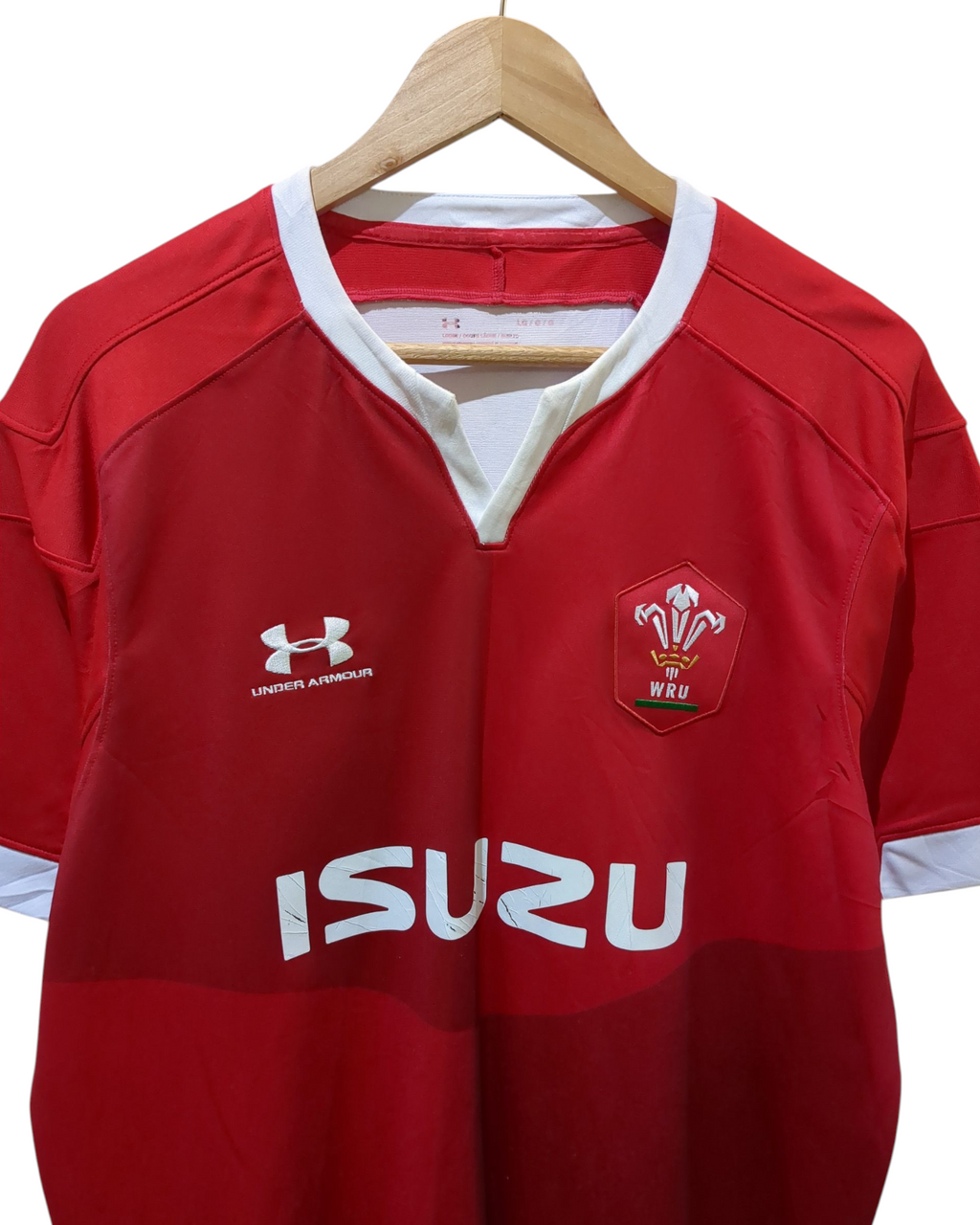 2019-20  Wales Pro-Fit Rugby Under Armour Home Shirt - (L)