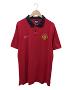 2013-14 Manchester United Nike Polo Shirt - (XL)