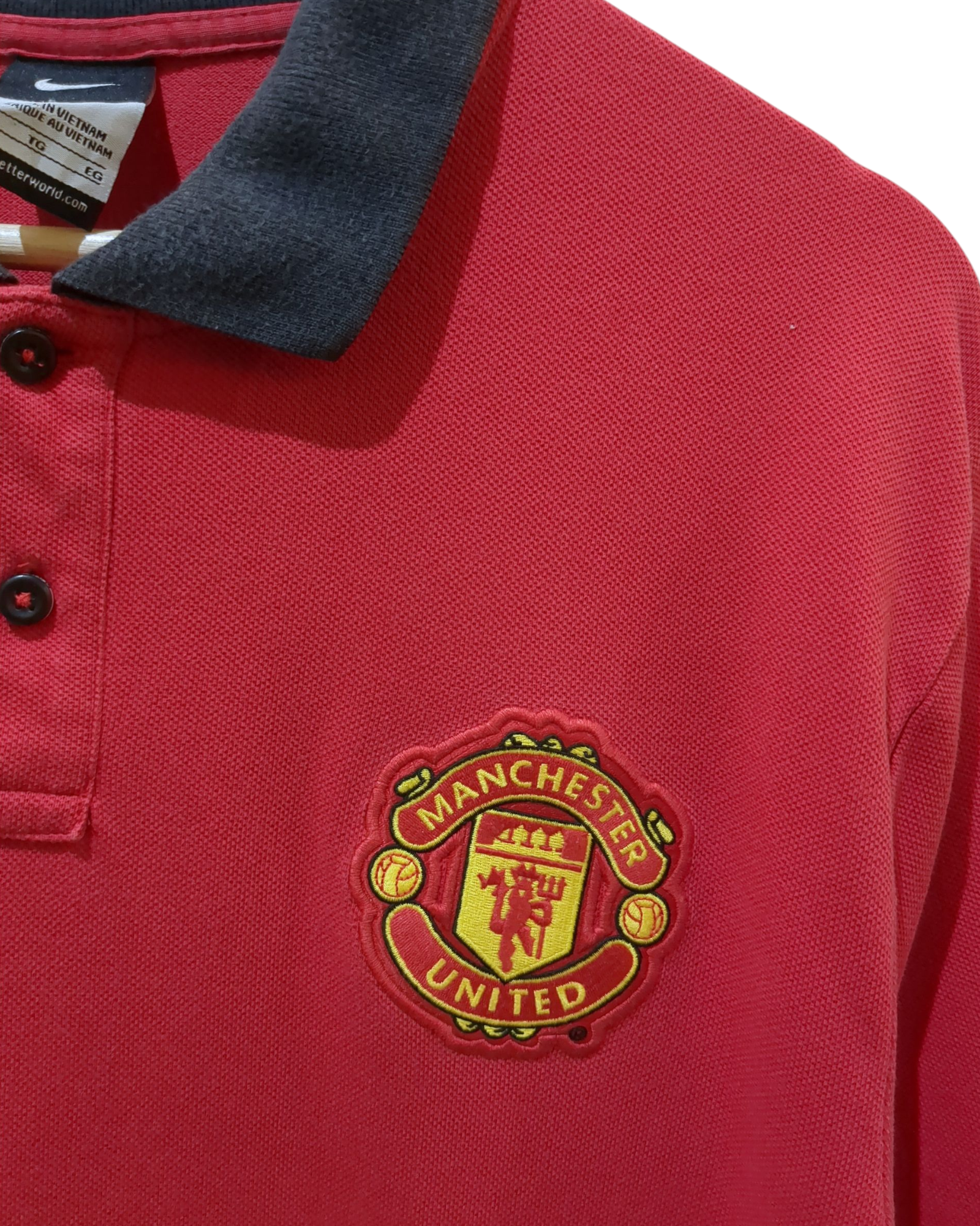2013-14 Manchester United Nike Polo Shirt - (XL)