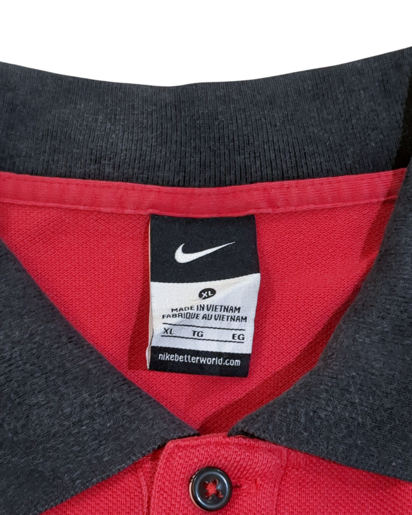 2013-14 Manchester United Nike Polo Shirt - (XL)