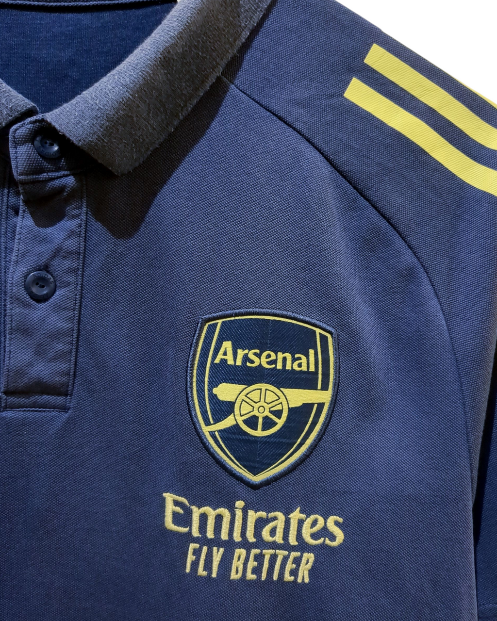 2020-21 Arsenal Adidas Polo Shirt - (L)