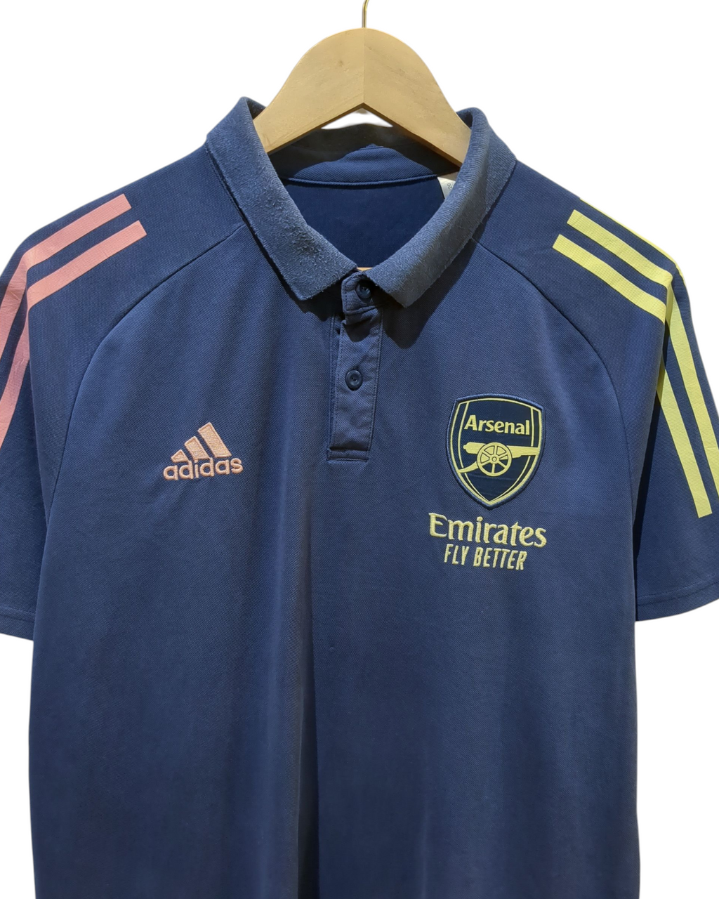 2020-21 Arsenal Adidas Polo Shirt - (L)