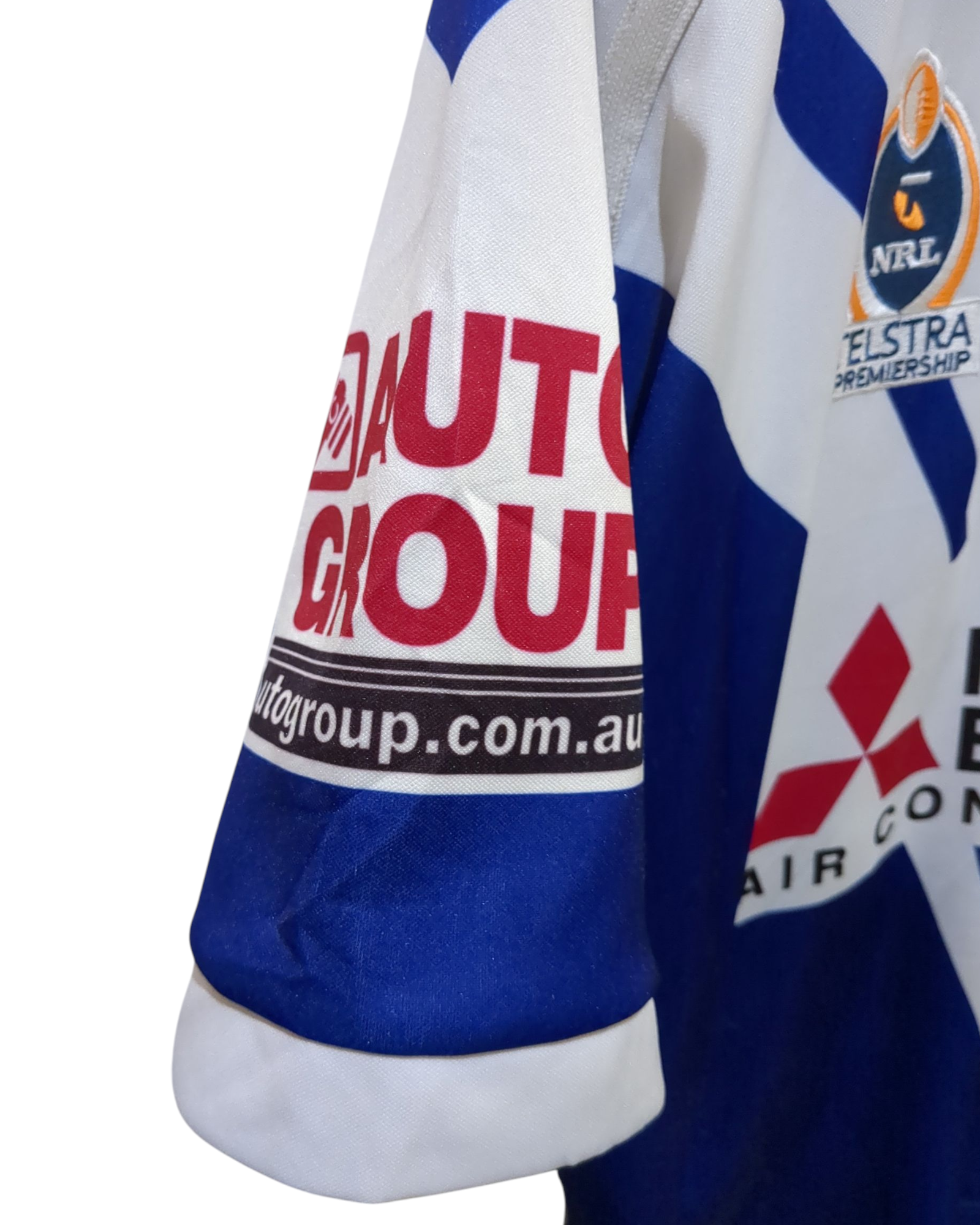 2004 Canterbury-Bankstown Bulldogs Rugby Nike Away Shirt - (XL)