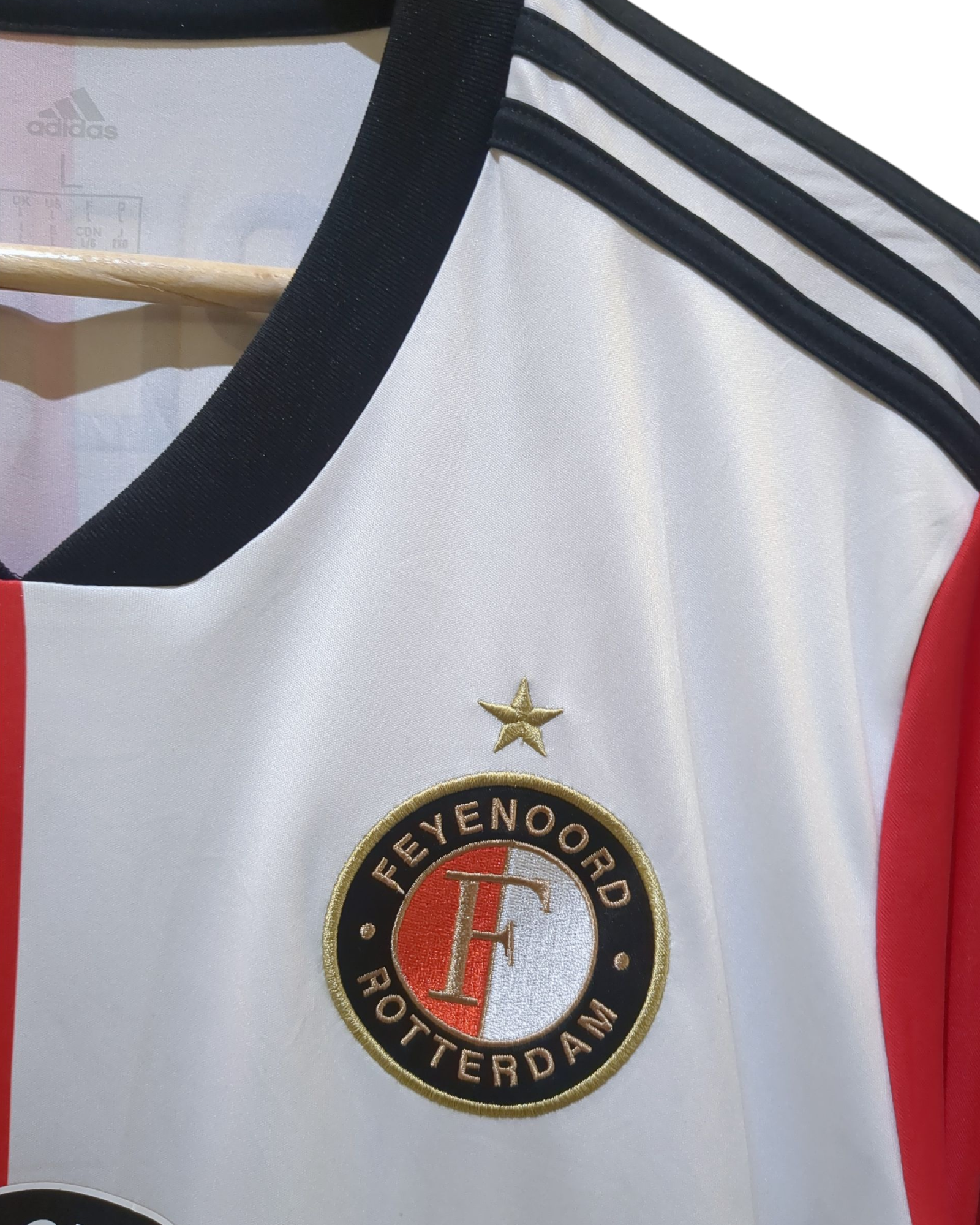 2018-19 Feyenoord Adidas Home Shirt #32 V.Persie - (L)