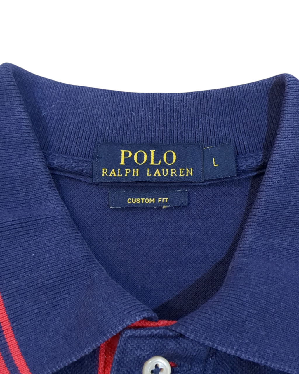 Ralph Lauren Custom Fit Blackwatch Polo Shirt - (L)