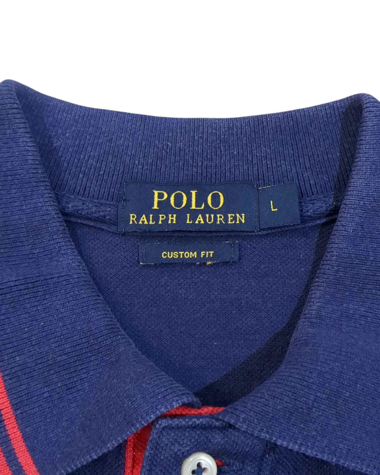 Ralph Lauren Custom Fit Blackwatch Polo Shirt - (L)