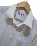 Yves Saint Laurent 90s Striped Short Sleeve Shirt - (L)