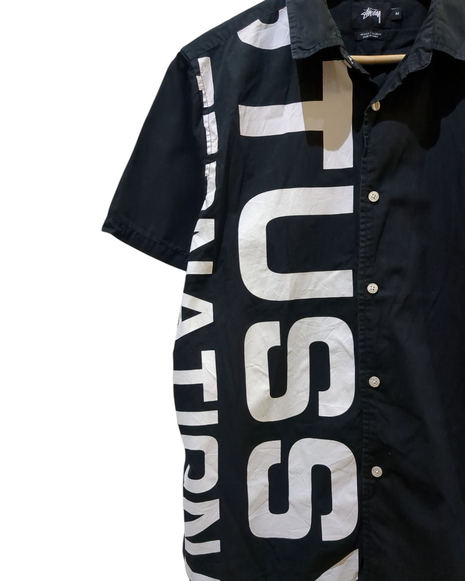 Stussy International Shout Out Short Sleeve Shirt - (M)