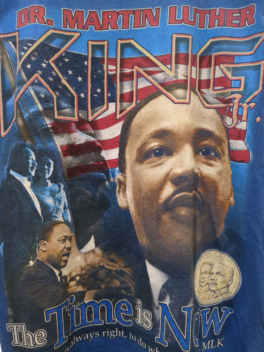 Suna MLK The Time Is Now Graphic Tee - (S)