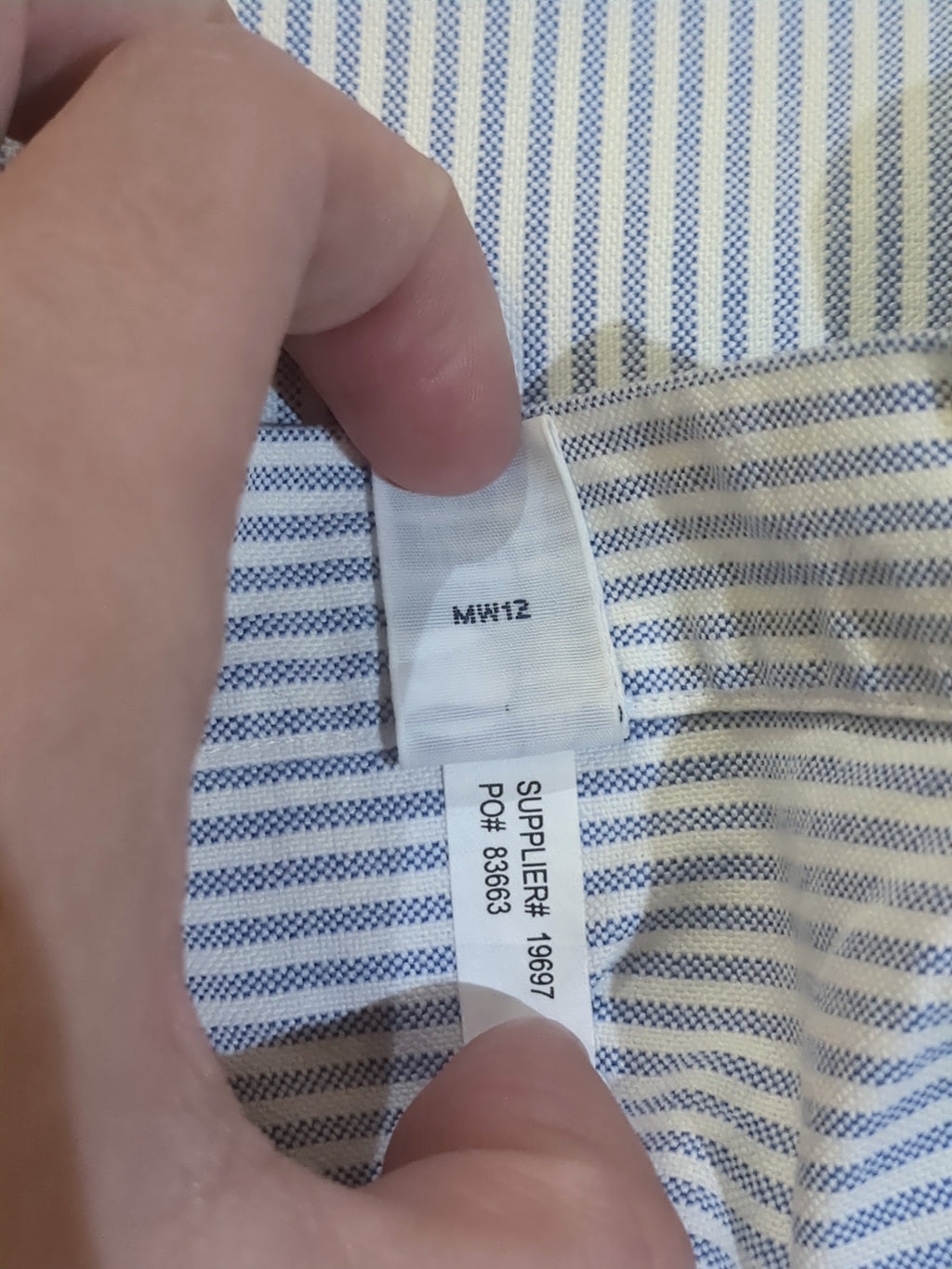 Ralph Lauren 00s Classic Fit Striped Short Sleeve Shirt - (L)