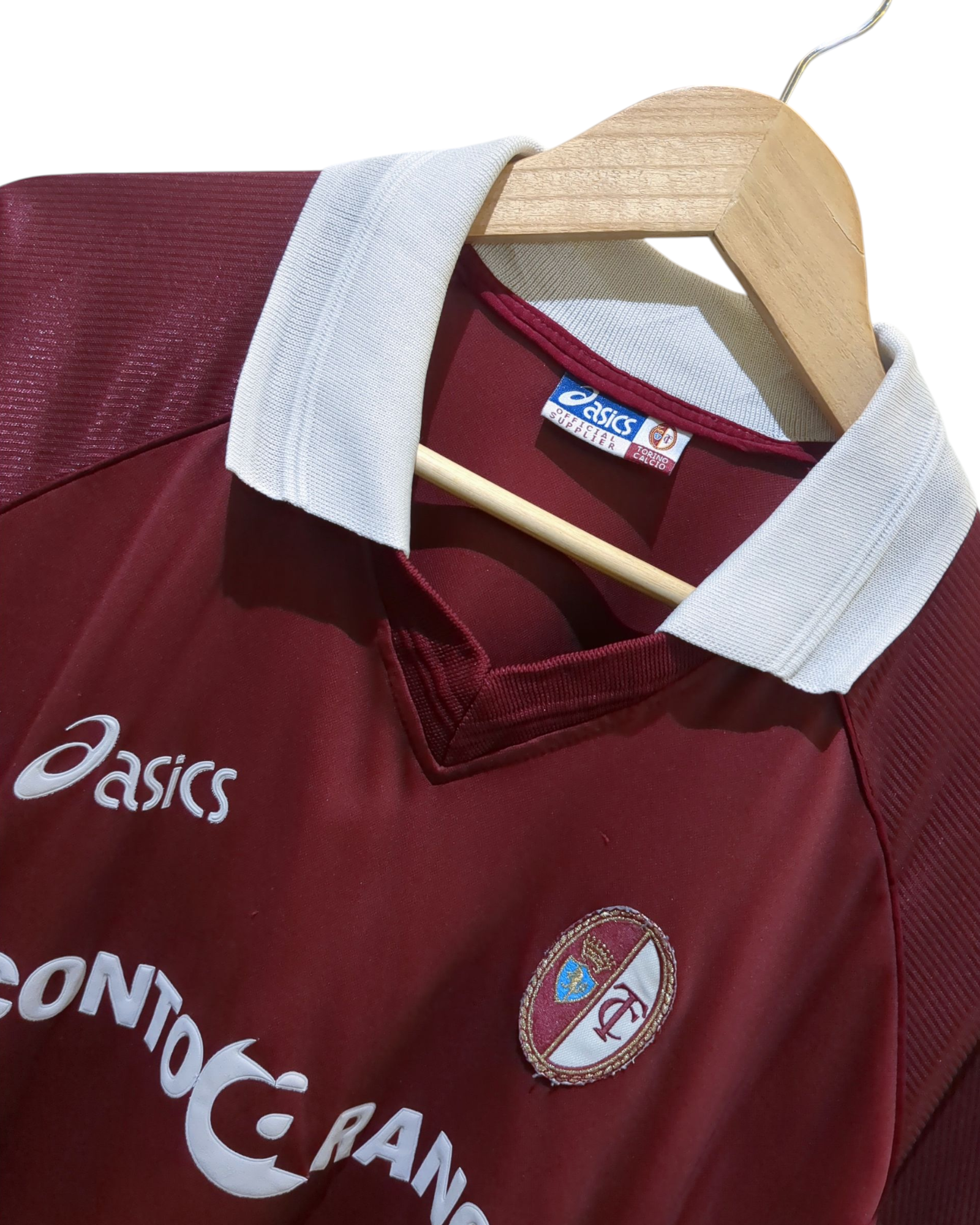 2001-02 Torino Asics Home Shirt - (L)