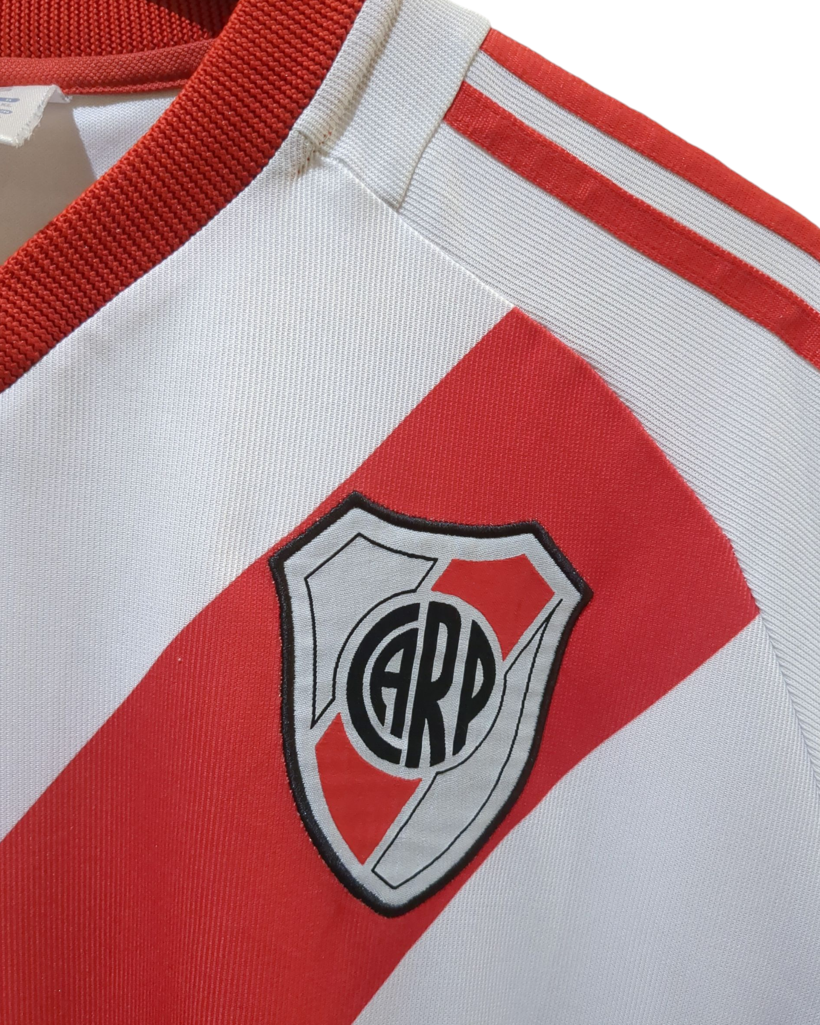 2002-03 River Plate Adidas Home Shirt - (XL)