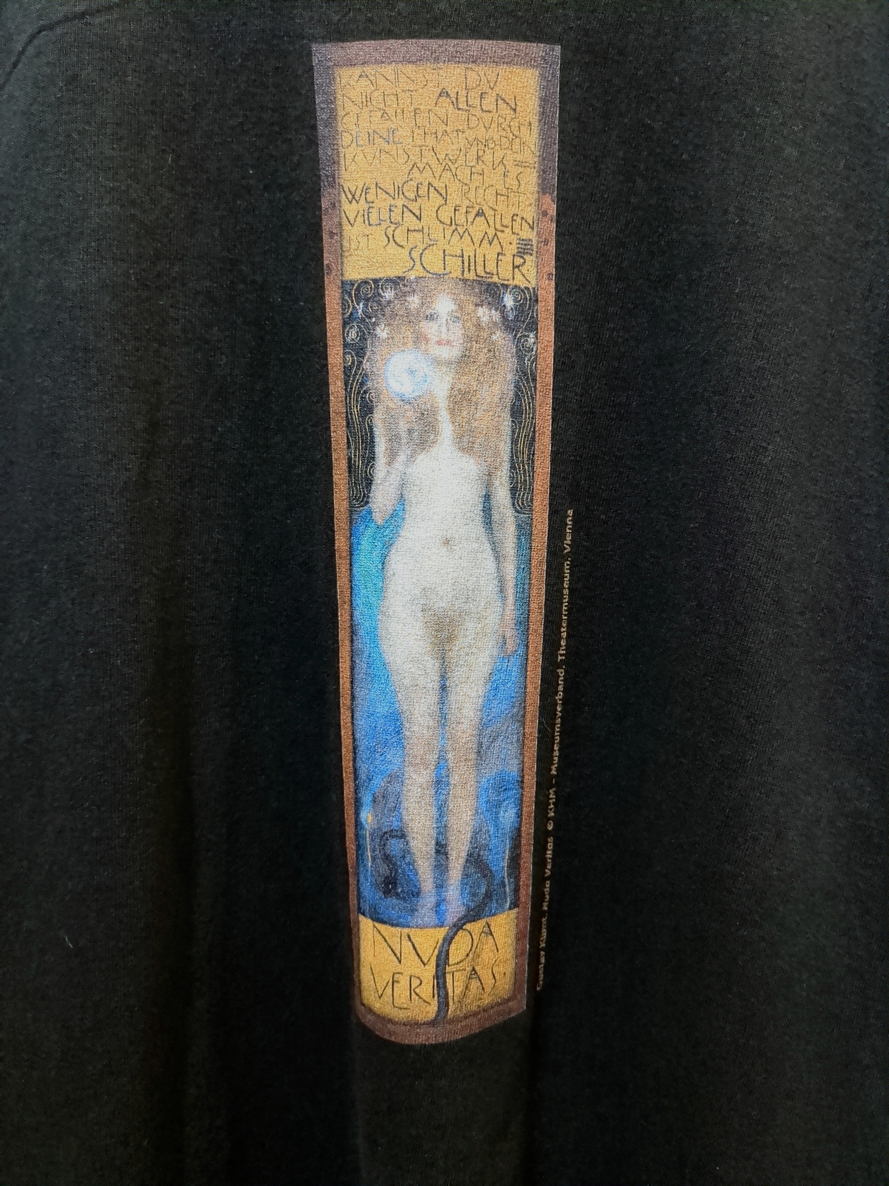 Gustav Klimp 'Nuda Veritas' Tee - (M)