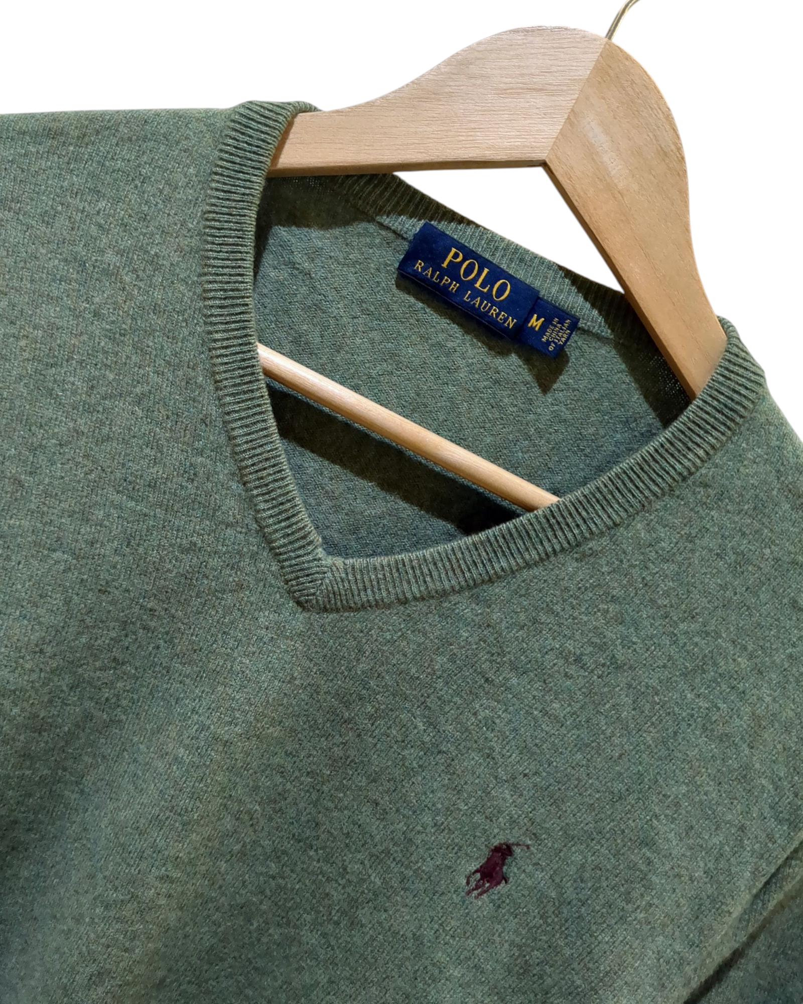 Ralph Lauren Merino Wool Jumper - (M)
