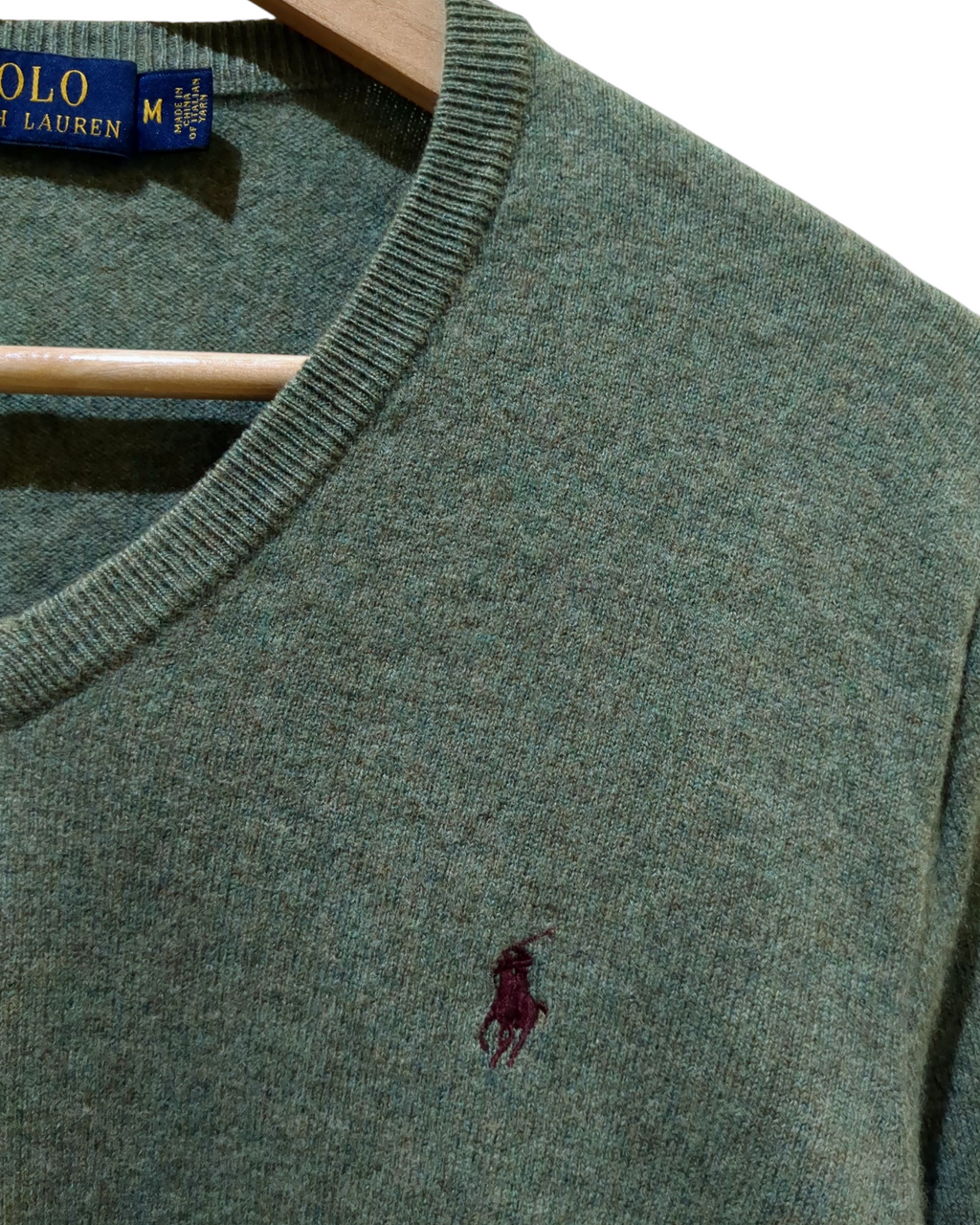 Ralph Lauren Merino Wool Jumper - (M)
