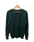 Ralph Lauren Cable Knit Crewneck Jumper - (M)