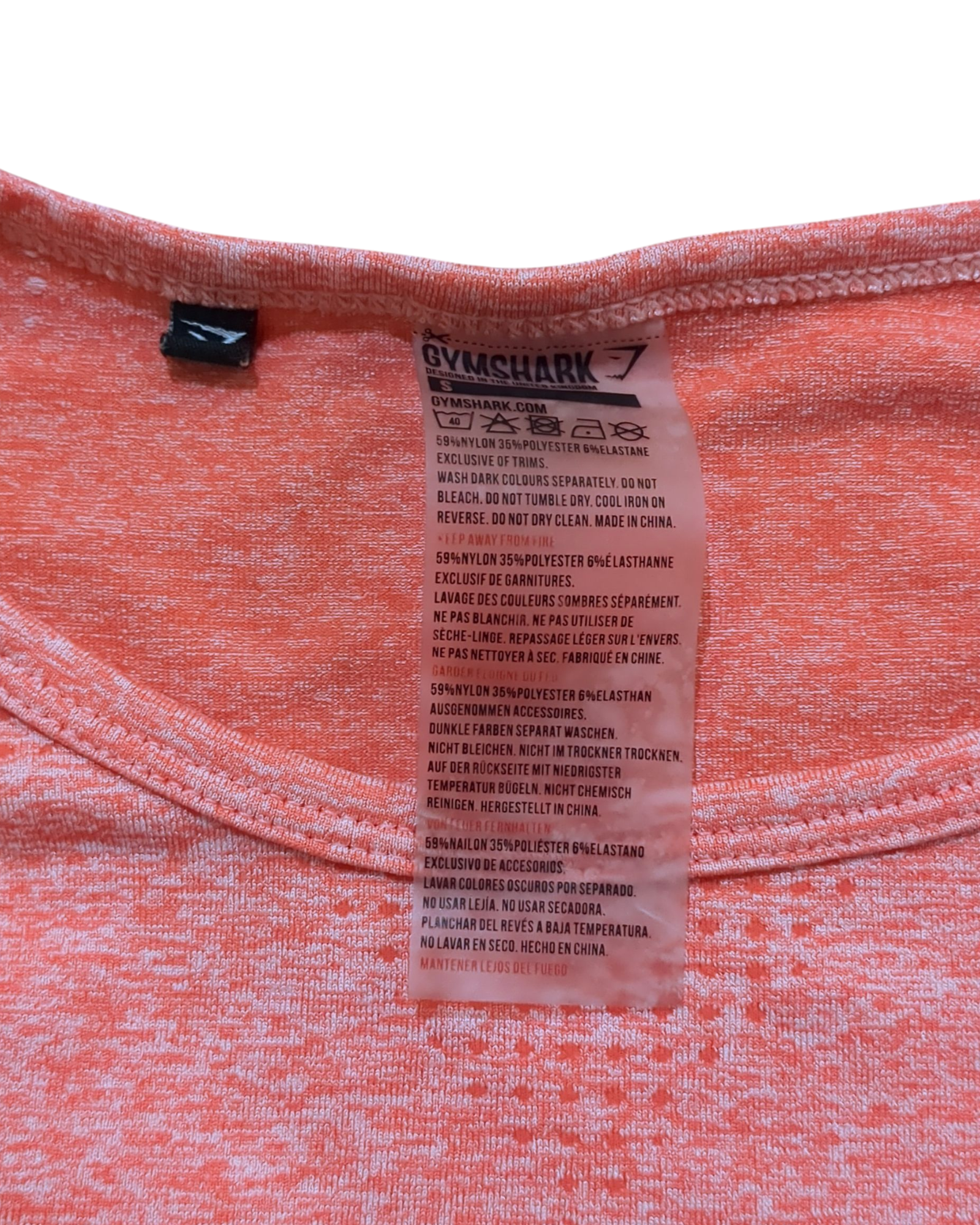 Gymshark Vital Long Sleeve Top - (S)