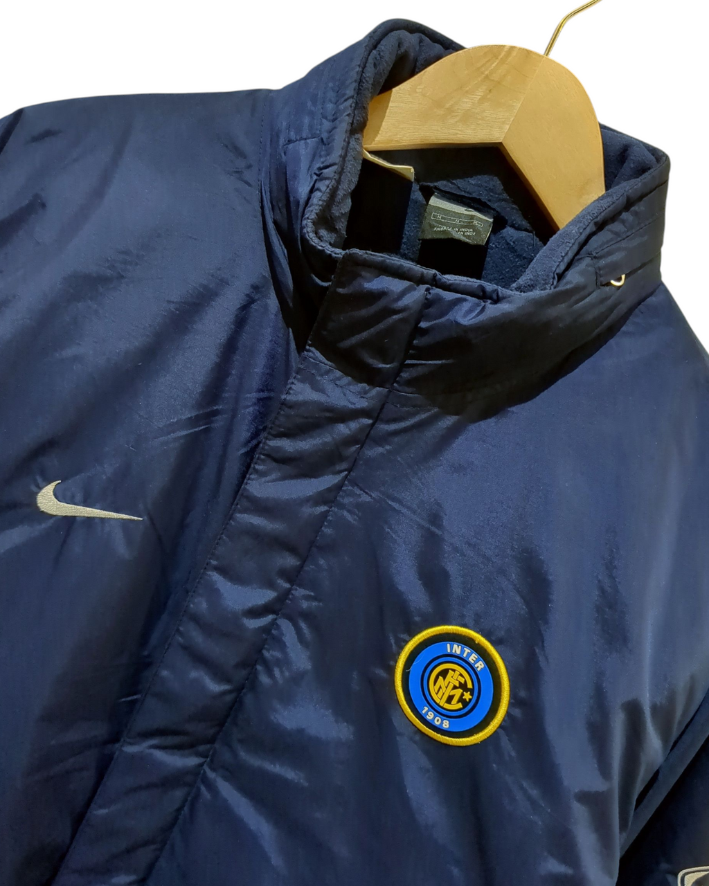 2003-04 Inter Milan Nike Bench Padded Jacket - (XL)