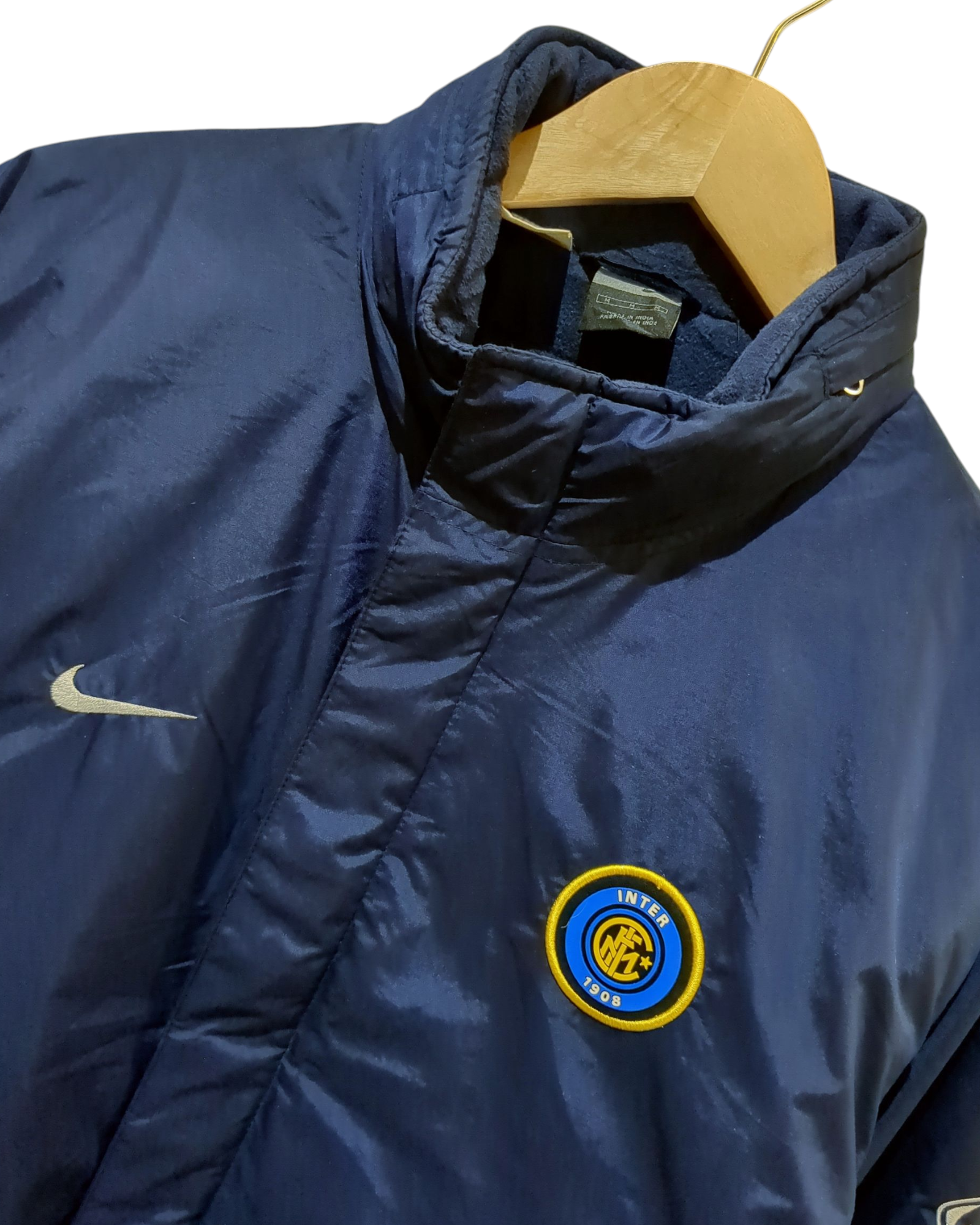 2003-04 Inter Milan Nike Bench Padded Jacket - (XL)