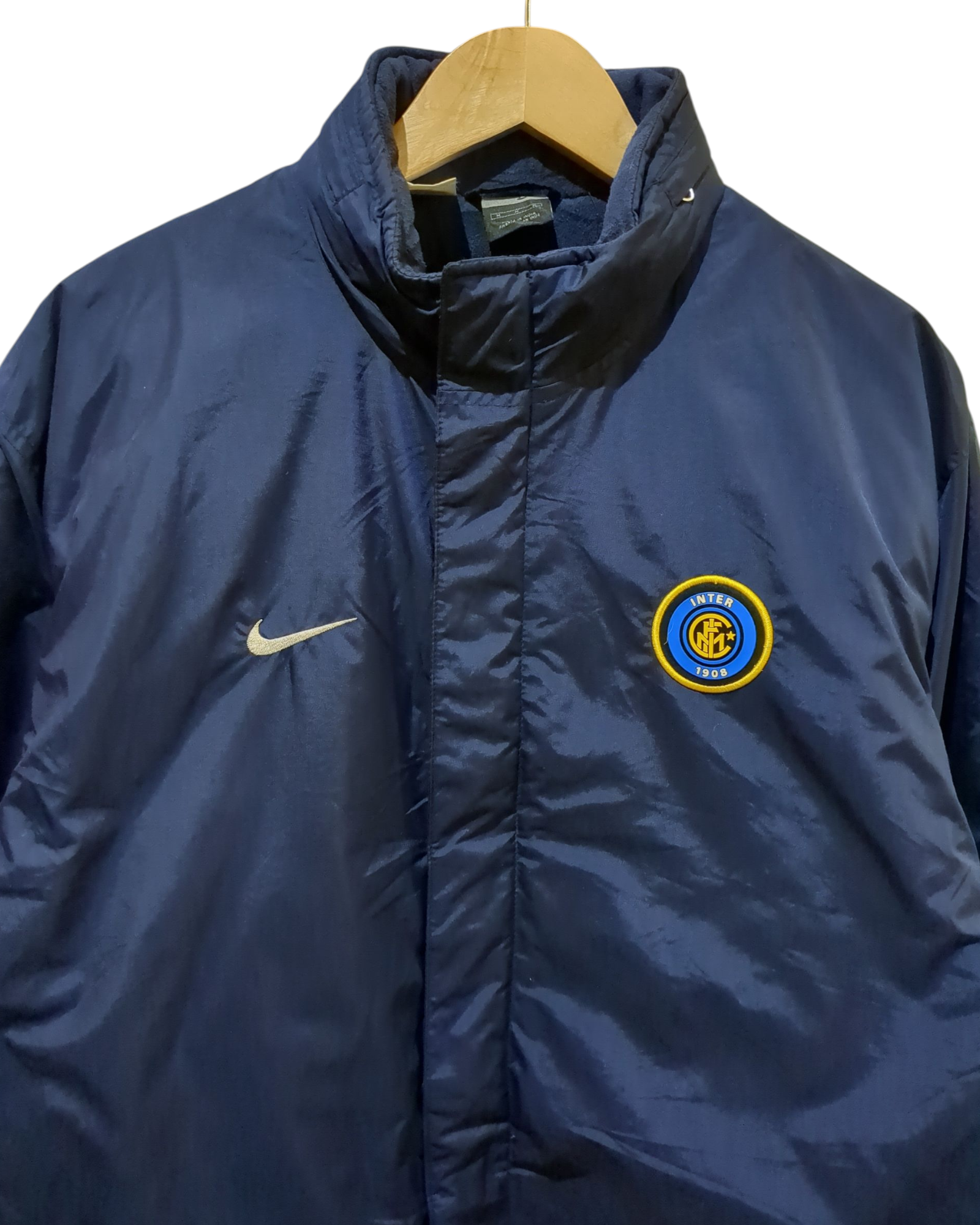 2003-04 Inter Milan Nike Bench Padded Jacket - (XL)