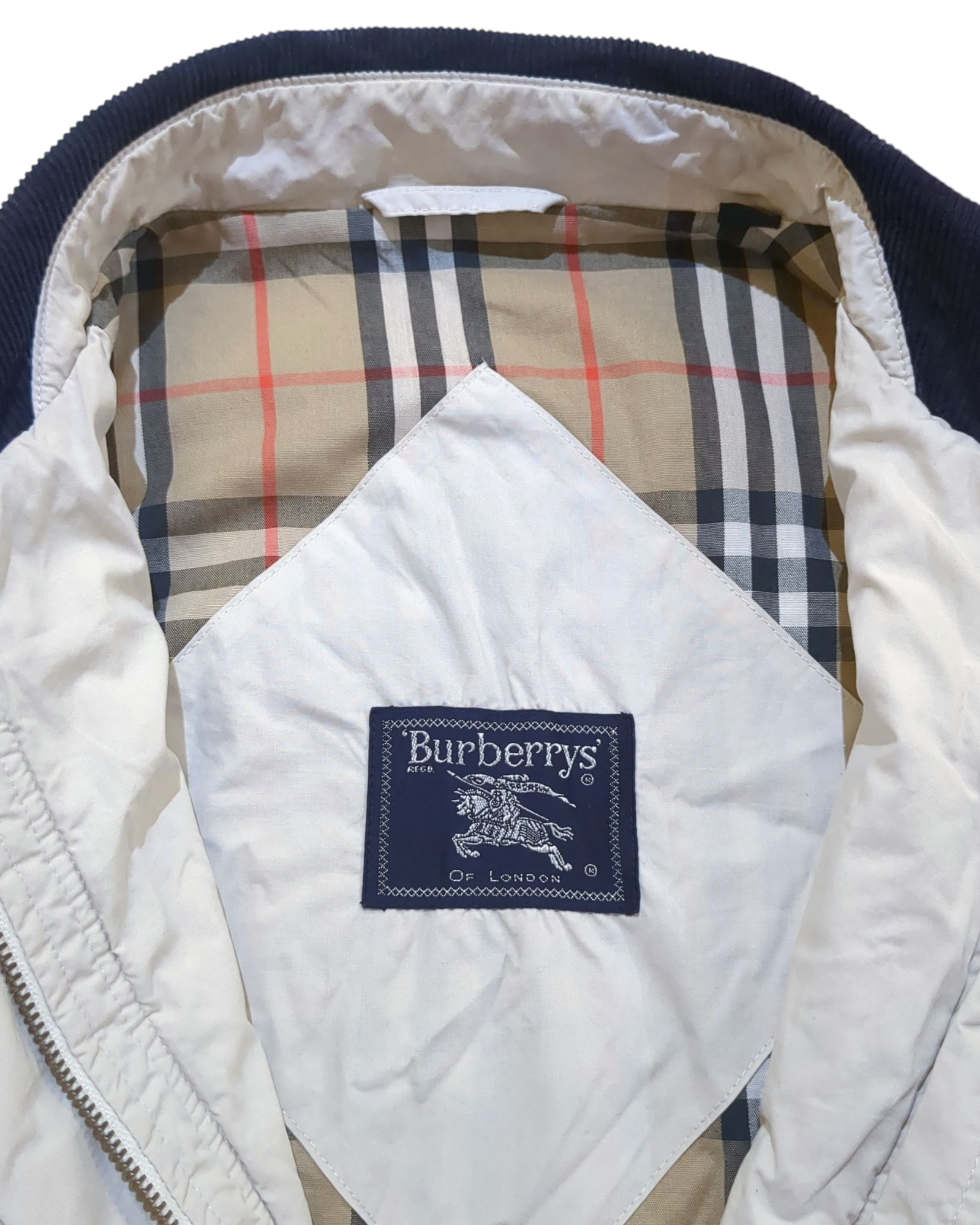 Burberry 90s Quilted Jacket - (L)