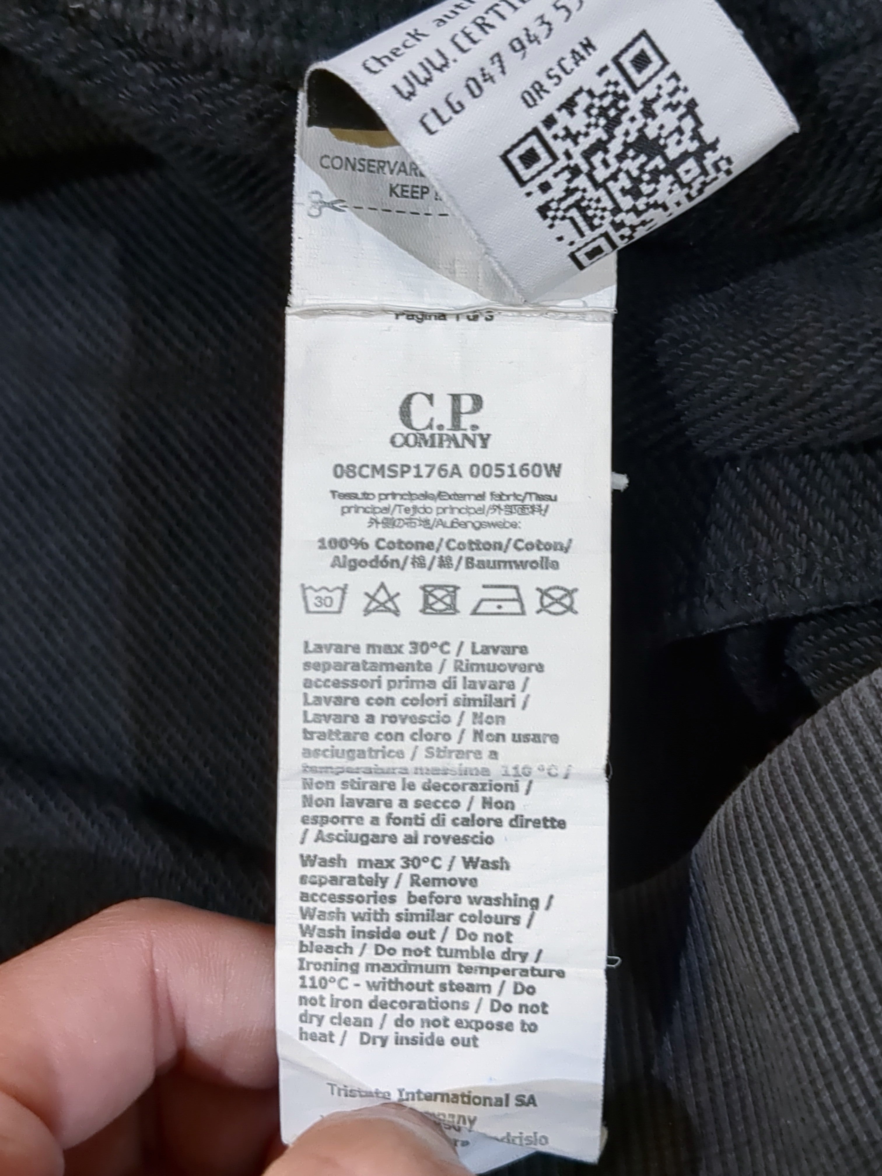 CP Company Diagonal Fleece Lens Sweatpant - (W34 x L39)