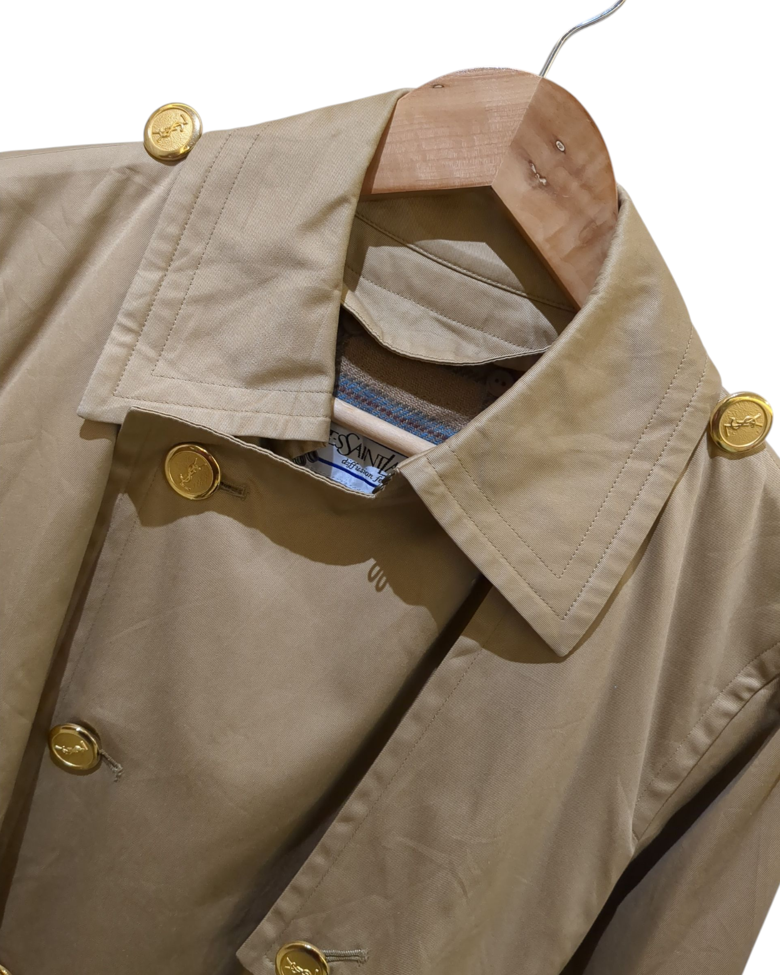 Yves Saint Laurent 90s Trench Coat - (M)