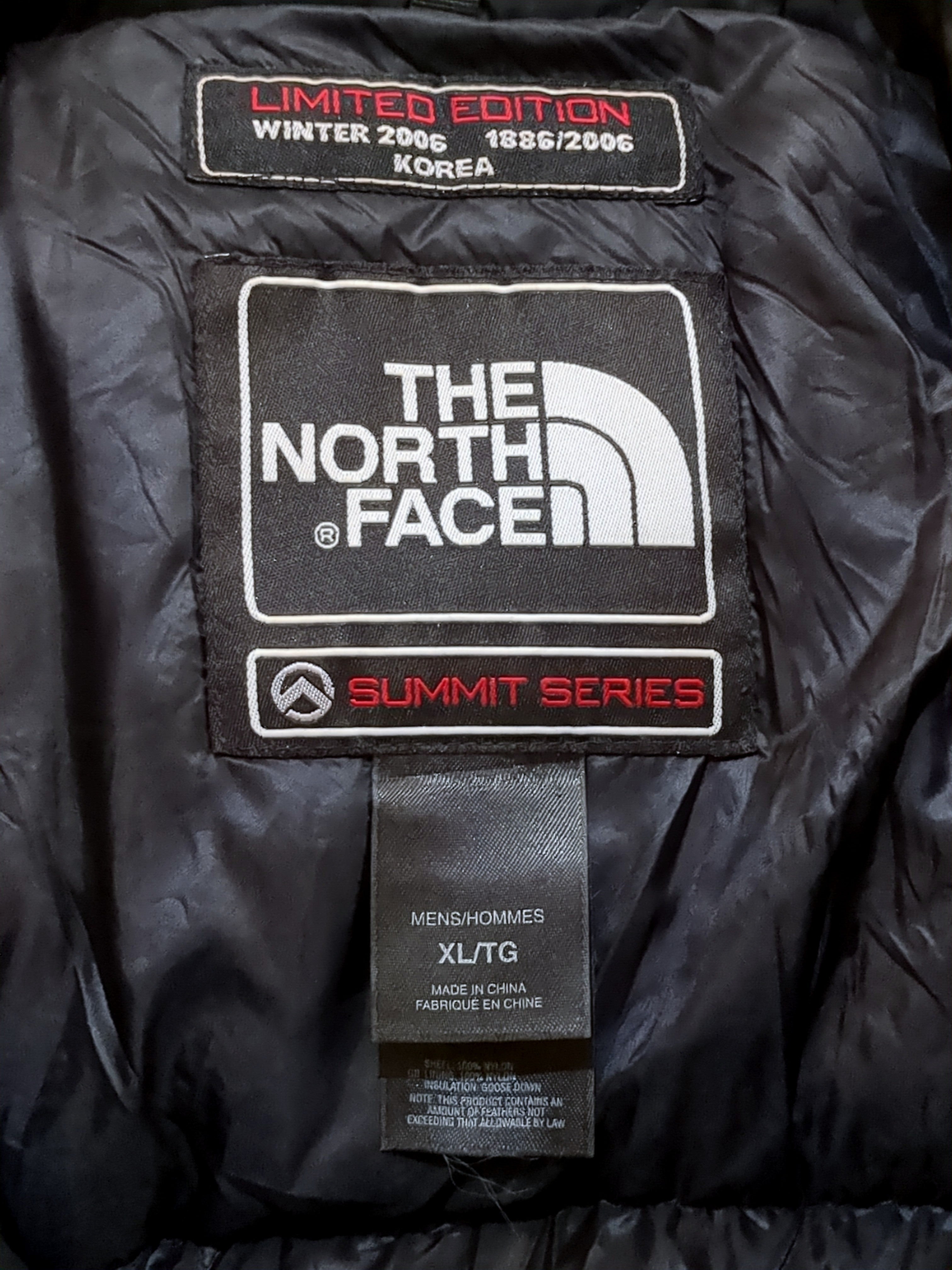 The North Face 2006 Limited Edition 850 LTD Summit Series Down Jacket - (XL)