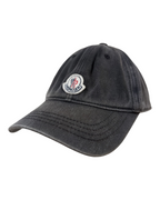Moncler Distressed Logo Cap