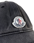 Moncler Distressed Logo Cap
