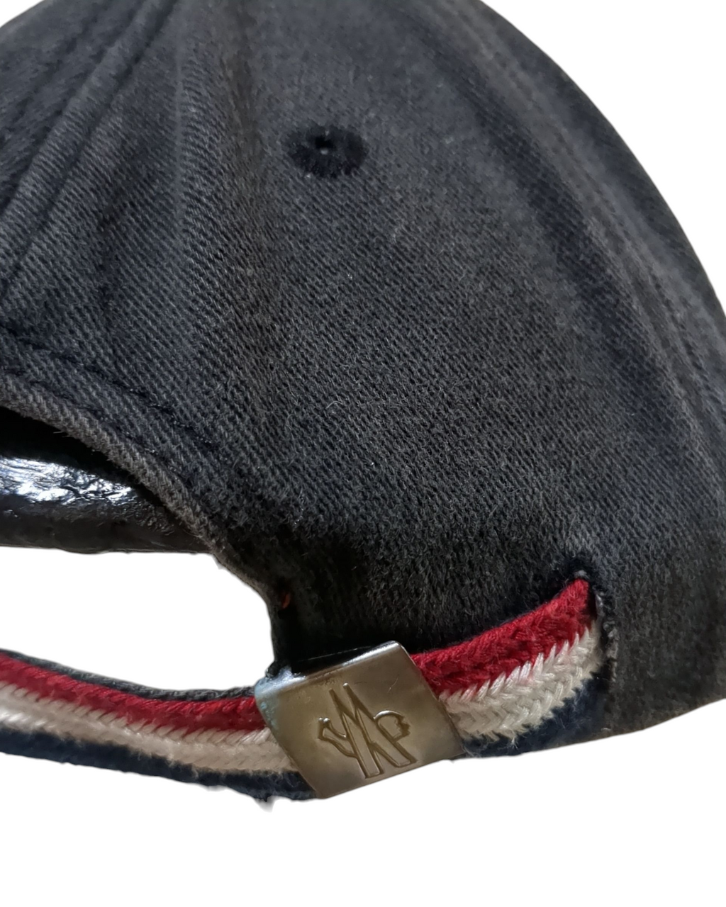 Moncler Distressed Logo Cap