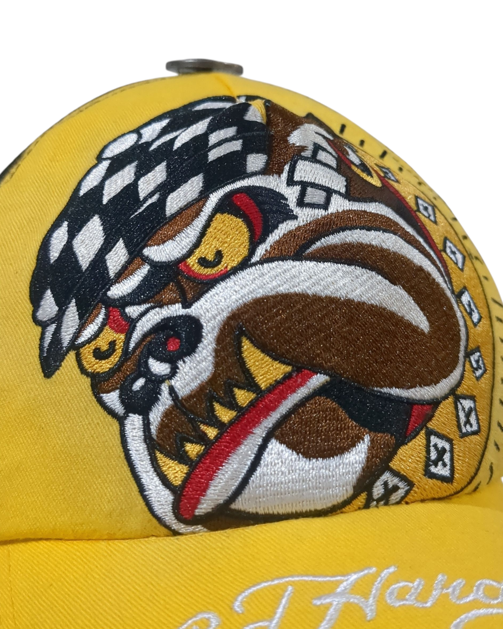 Ed Hardy Bulldog Trucker Cap