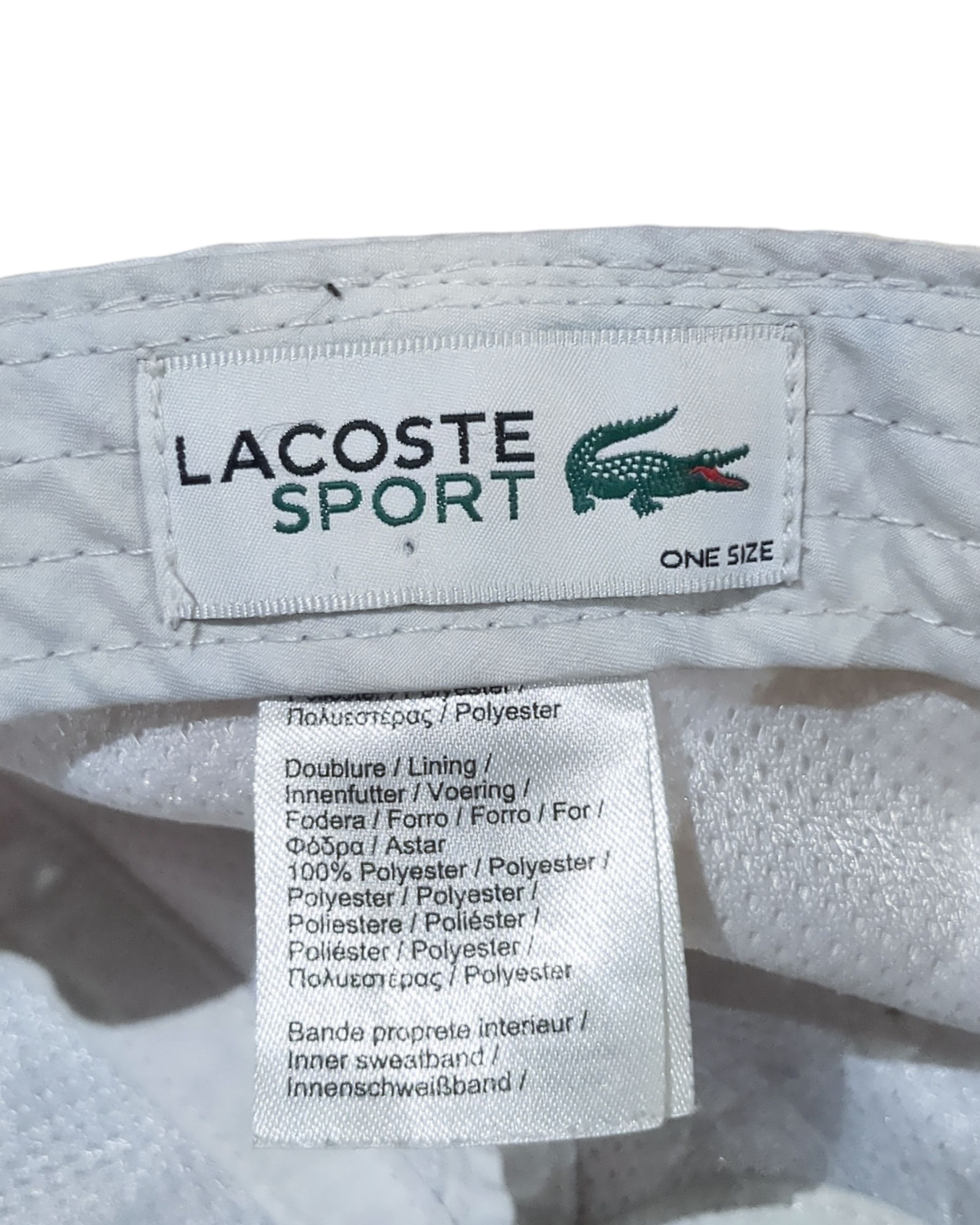 Lacoste Sport Microfiber Cap