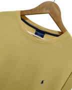 Ralph Lauren Sleepwear Waffle Knit Long Sleeve Tee - (M)