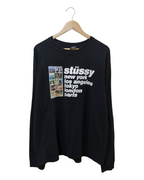 Stussy Italic Collage Long Sleeve Tee - (XL)