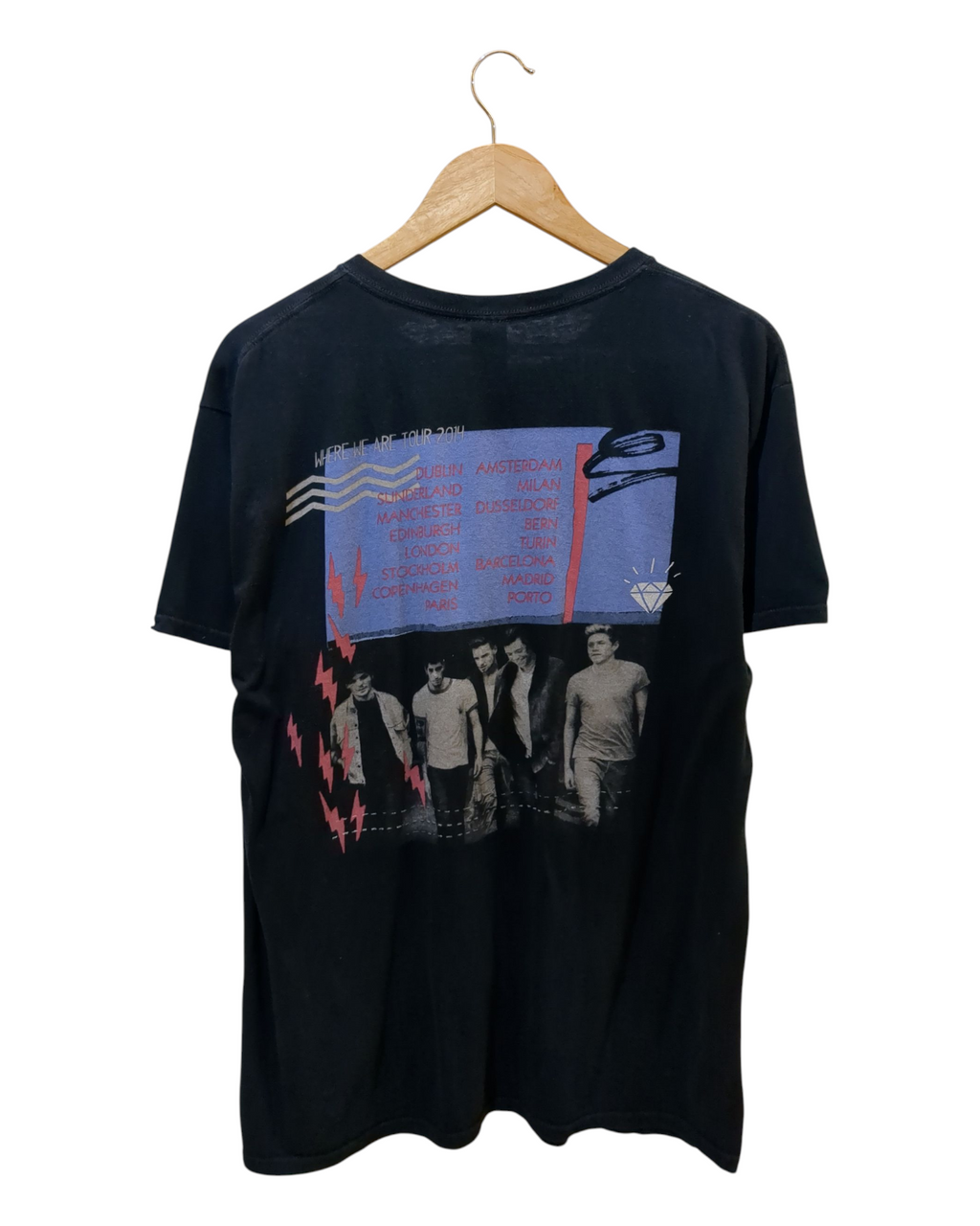 Gildan 2014 One Direction Tour Tee - (L)