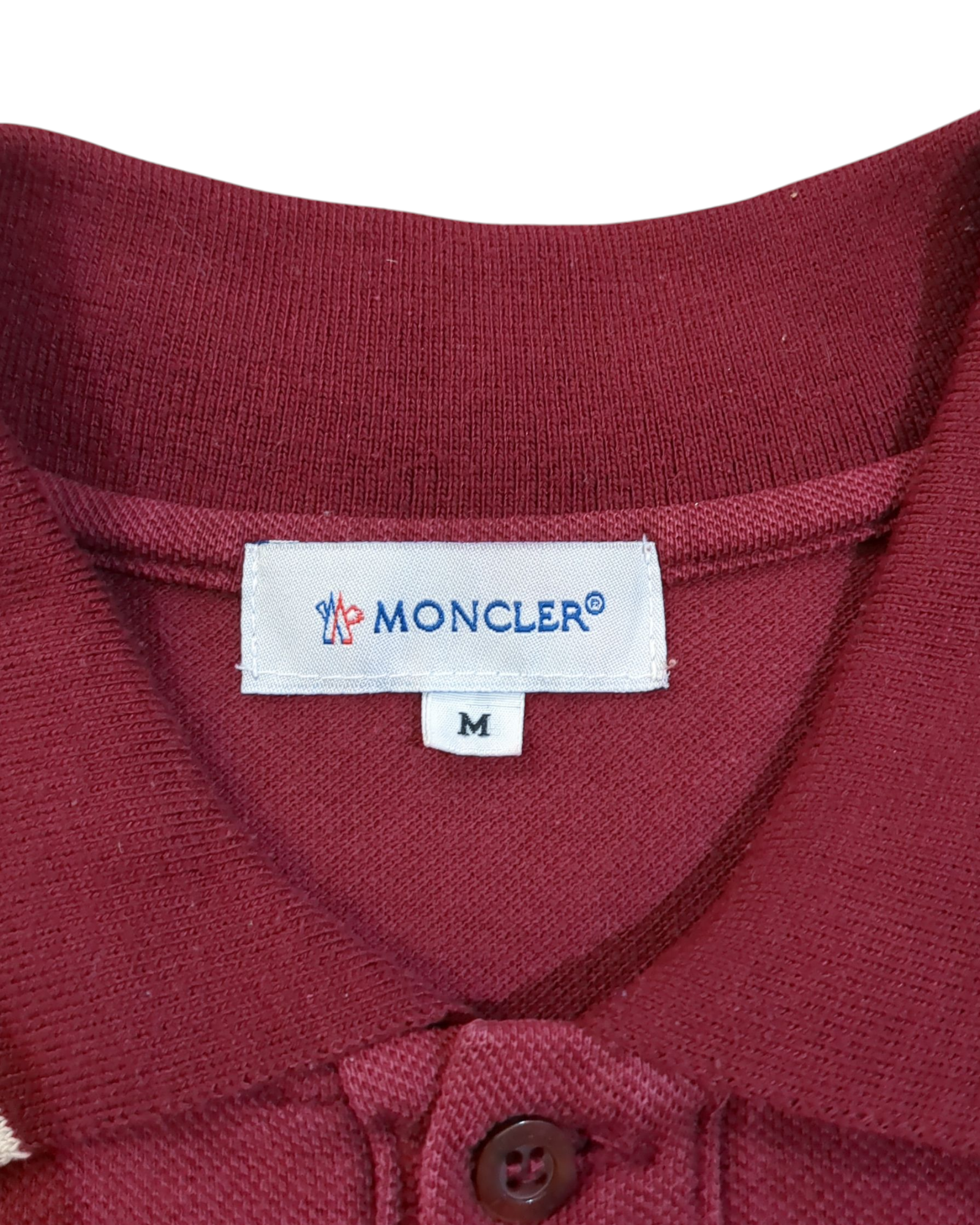 Moncler Logo-Patch Polo Shirt - (S)