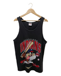 Oneita 1996 Cleveland Indians Tasmanian Devil Taz Tank Top - (S)