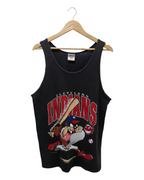 Oneita 1996 Cleveland Indians Tasmanian Devil Taz Tank Top - (S)