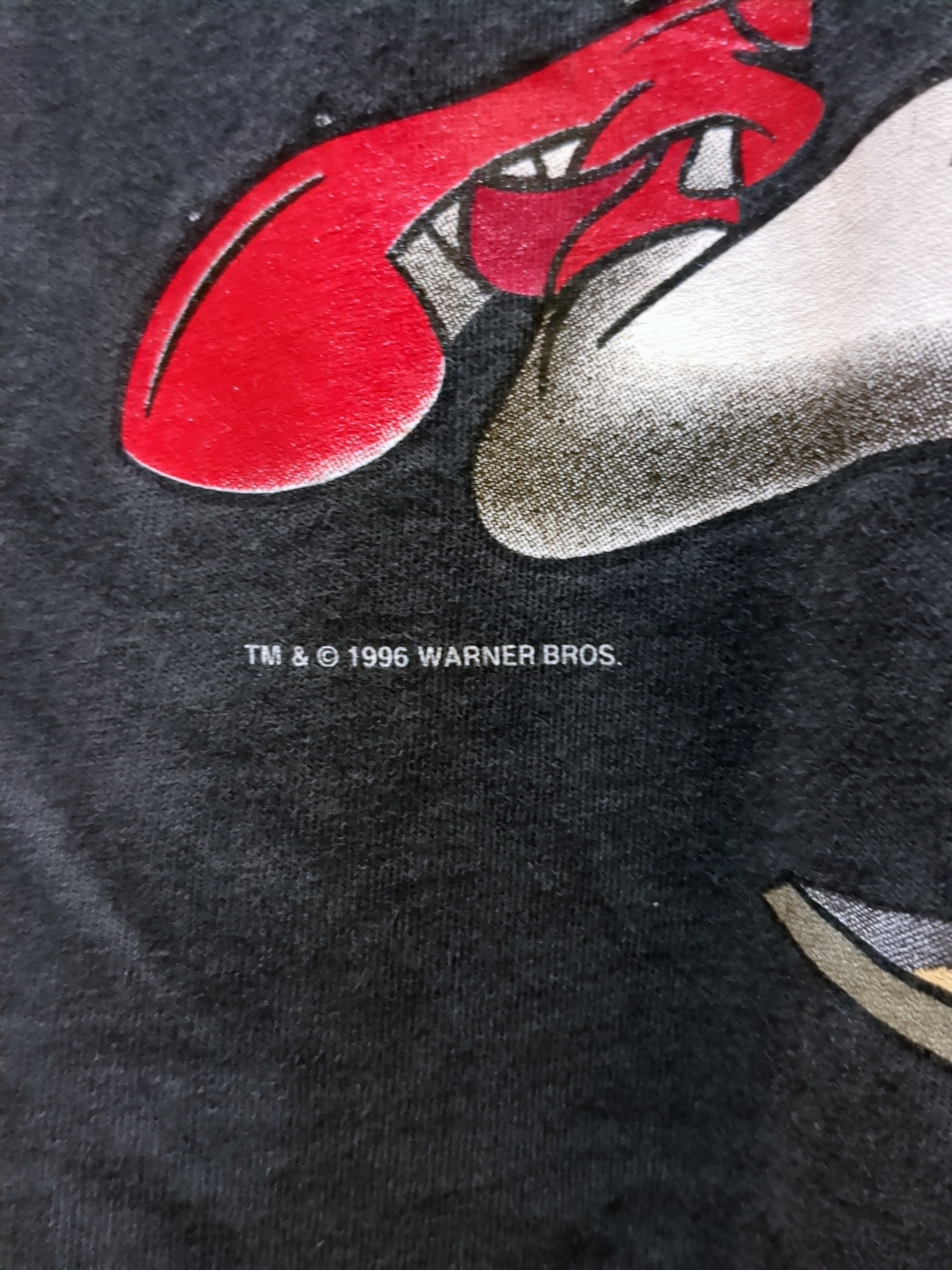 Oneita 1996 Cleveland Indians Tasmanian Devil Taz Tank Top - (S)