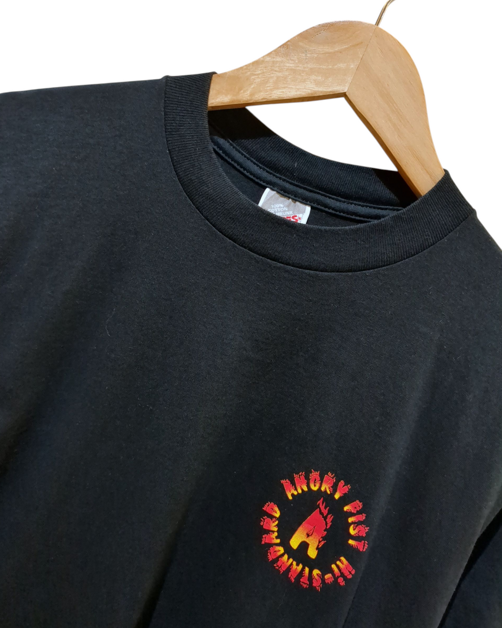 Jerzees 90s Angry Fist Tour Tee - (M)