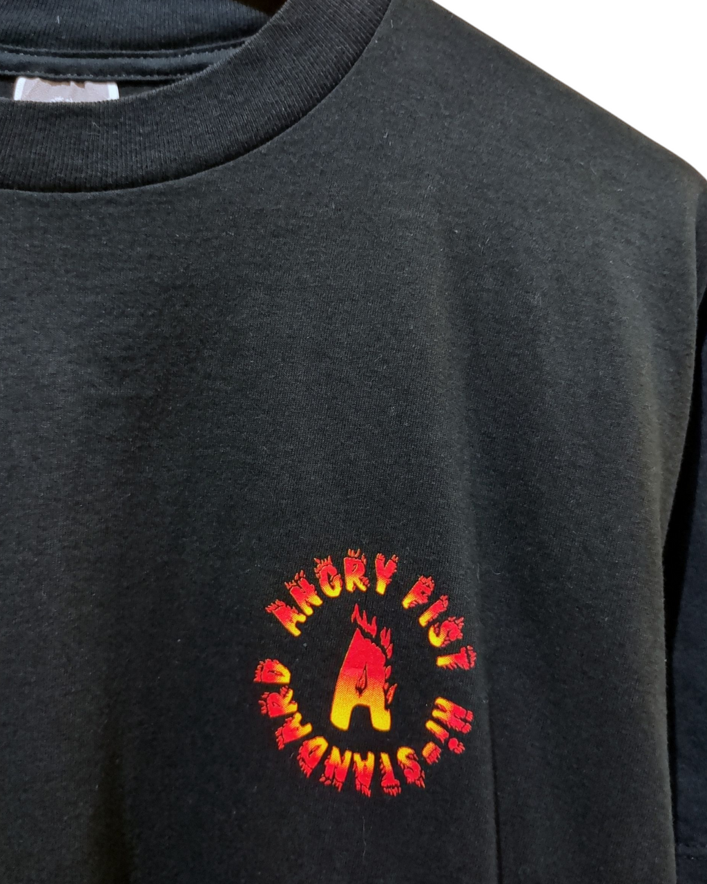 Jerzees 90s Angry Fist Tour Tee - (M)