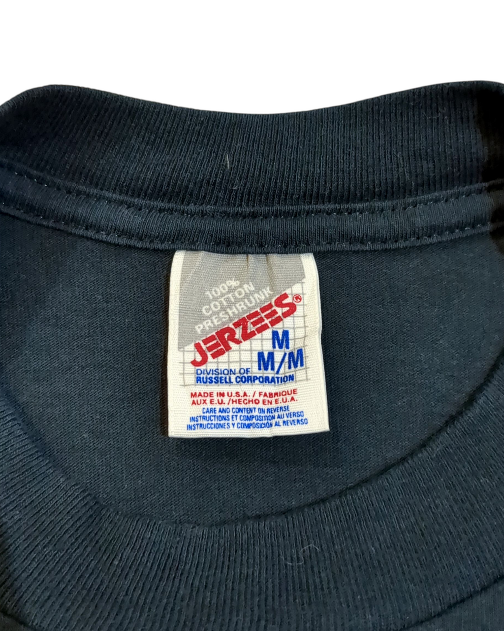 Jerzees 90s Angry Fist Tour Tee - (M)