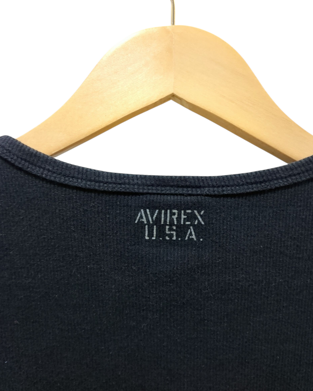 Avirex Daily Rib Crewneck Tee - (XS)