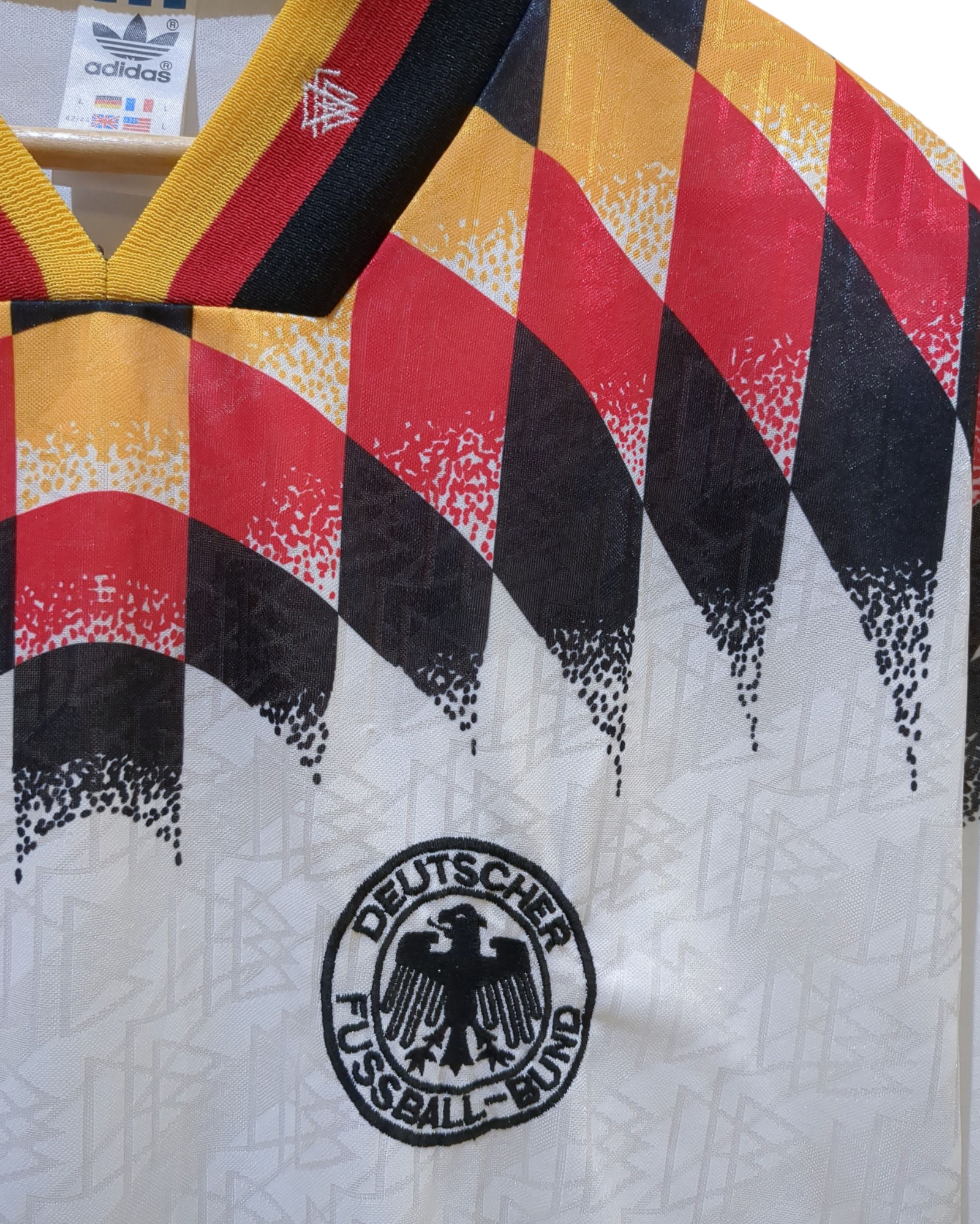 1994-96 Germany Adidas Home Shirt - (L)